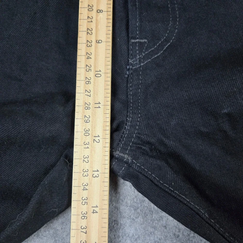 Levi's 501 Original Jeans Mens 38x30 Black Straight Leg Denim Button Fly NWT